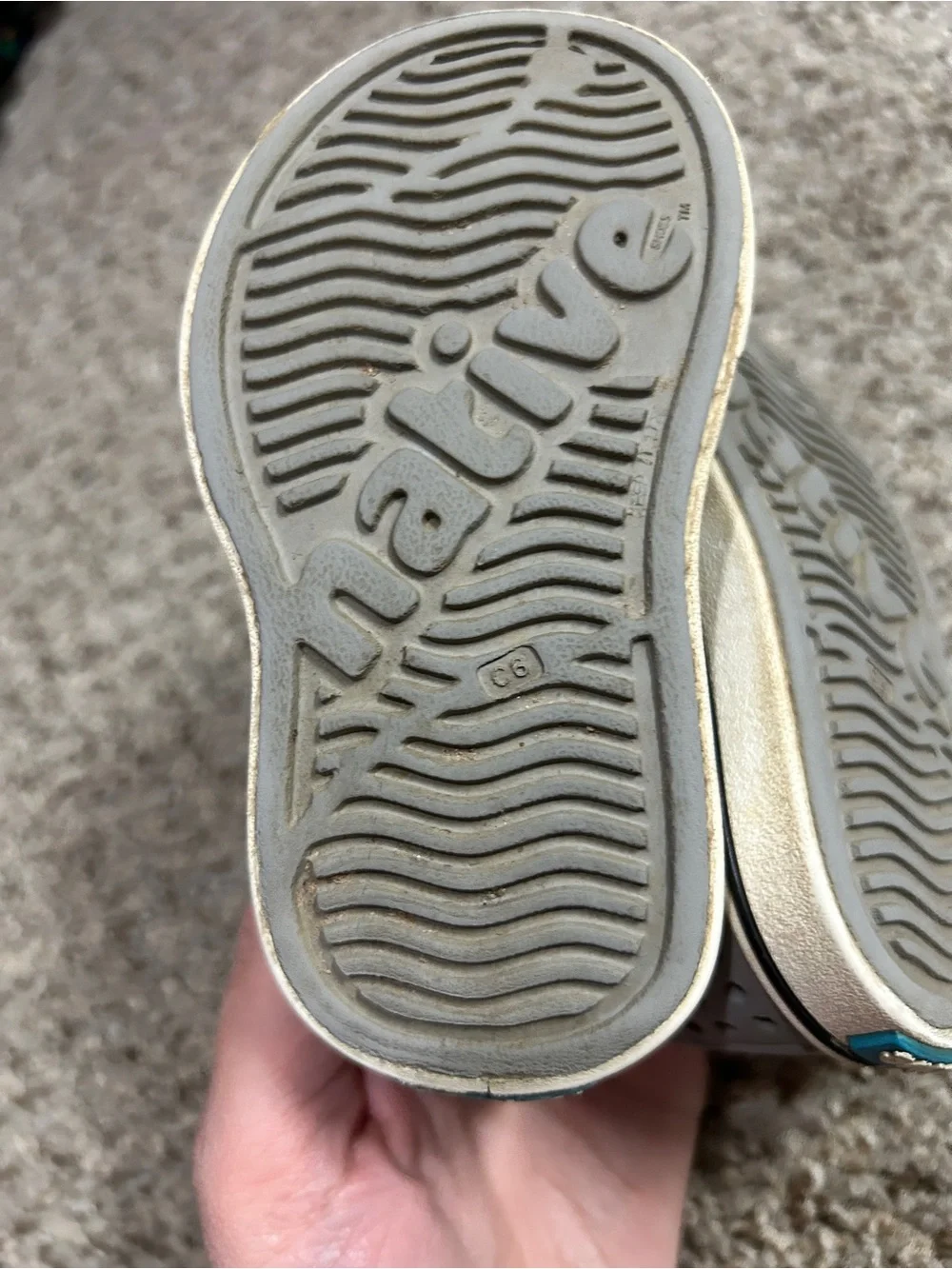 Native Miles Slip Ons Toddler Size 5